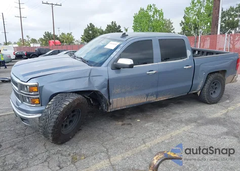 2015 Chevrolet Silverado 1500 2Lz from USA, damaged, VIN 3GCUKSEC0FG289296